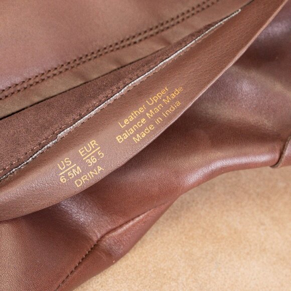 Sam Edelman Wmn Drina Brown Leather Fashion Equestrian Riding Knee Boots sz 6.5 - Picture 9 of 10